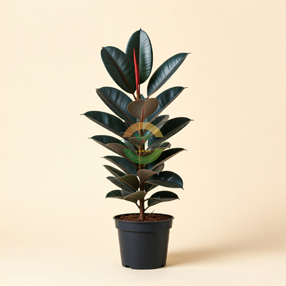 Ficus Elastica (Kauçuk Çiçeği) Tek Gövdeli Ficus Elastica (Kauçuk Çiçeği) Tek Gövdeli