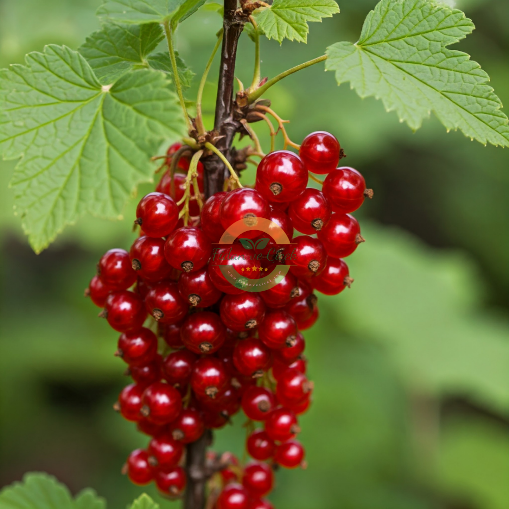 Kırmızı Frenk Üzümü Fidanı, 3 Yaş, Saksılı Kırmızı Frenk Üzümü Fidanı, 3 Yaş, Saksılı