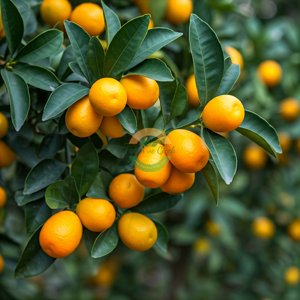 Kumkuat Fidanı, 3 Yaş, Tüplü Kumkuat Fidanı, 3 Yaş, Tüplü