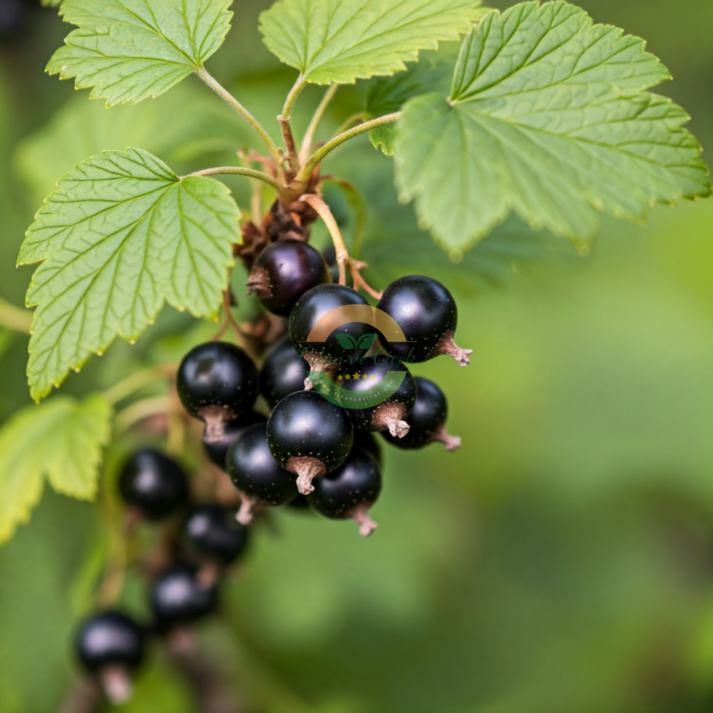 Siyah Frenk Üzümü Fidanı, 3 Yaş, Saksılı Siyah Frenk Üzümü Fidanı, 3 Yaş, Saksılı